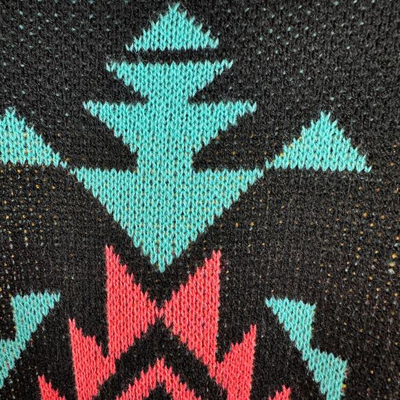 Rock & Roll Cowgirl Aztec Waterfall Cardigan Southwestern M - Picture 4 of 7